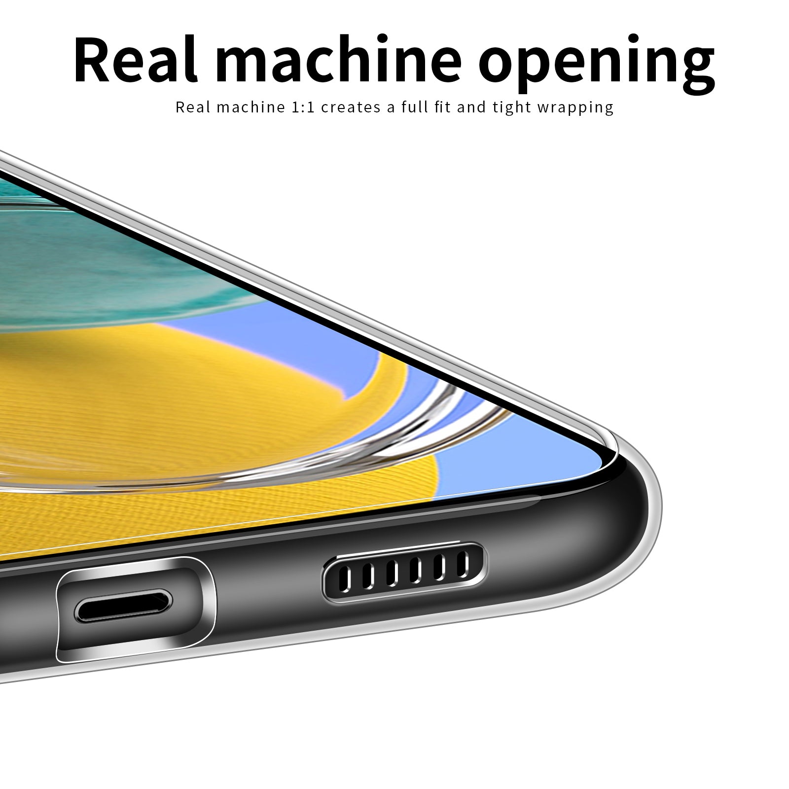 MOFI pro Samsung Galaxy M14 5G průhledné pouzdro TPU na telefon odolný proti poškrábání kryt na smartphone MOFI pro Samsung Galaxy M14 5G průhledné pouzdro TPU na telefon odolný proti poškrábání kryt na smartphone